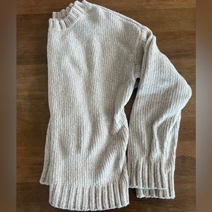 Cream chenille sweater